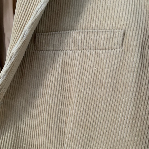 ST. JOHNS BAY | Tan Corduroy Blazer Coat - Picture 6 of 9